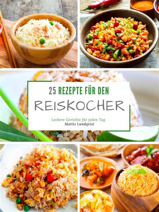 Cover image for 25 Rezepte für den Reiskocher